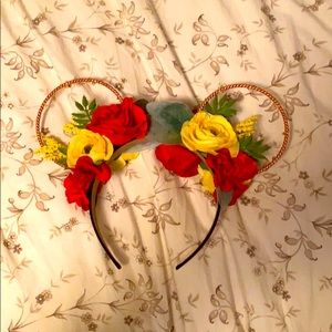 Belle Inspired Minnie Ears